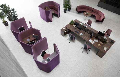 Jak będą wyglądały biura w przyszłości? Design, który wspiera bezpieczeństwo w kontaktach społecznych